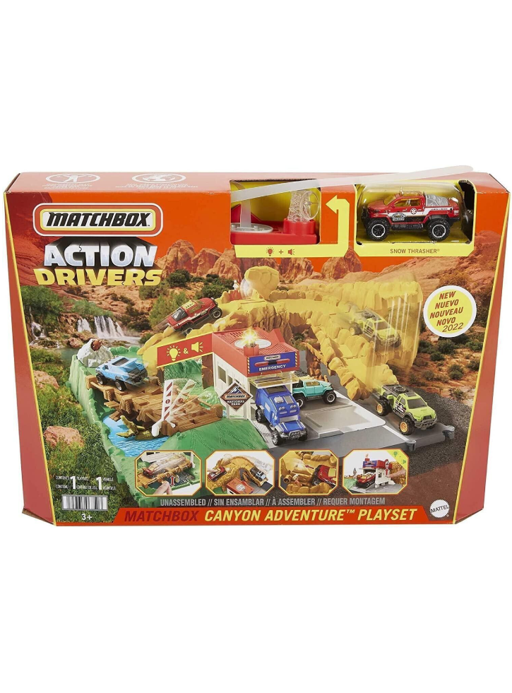 Set Matchbox Action Drivers Canyon Adventure (HHH32)