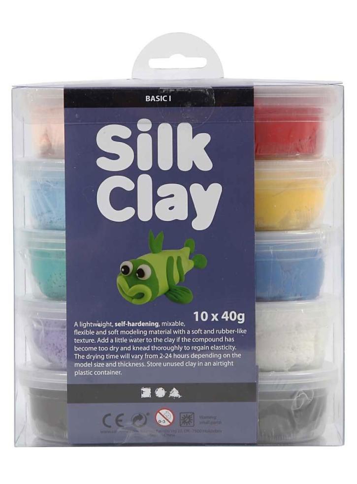 Set Platilina Silk Clay Basic Colours (79143)