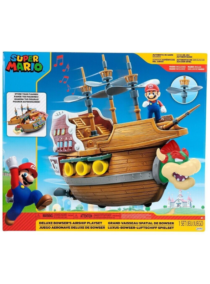 Set Super Mario Deluxe Bowser Ship (404294)