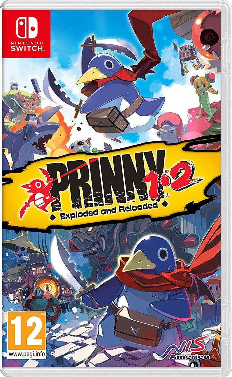 Prinny 1 2 Exploded and Reloaded Нинтендо Суич