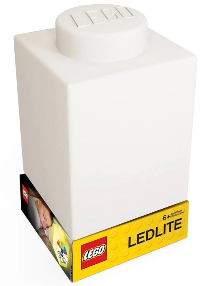 Lego Siliconee Brick Night White Led