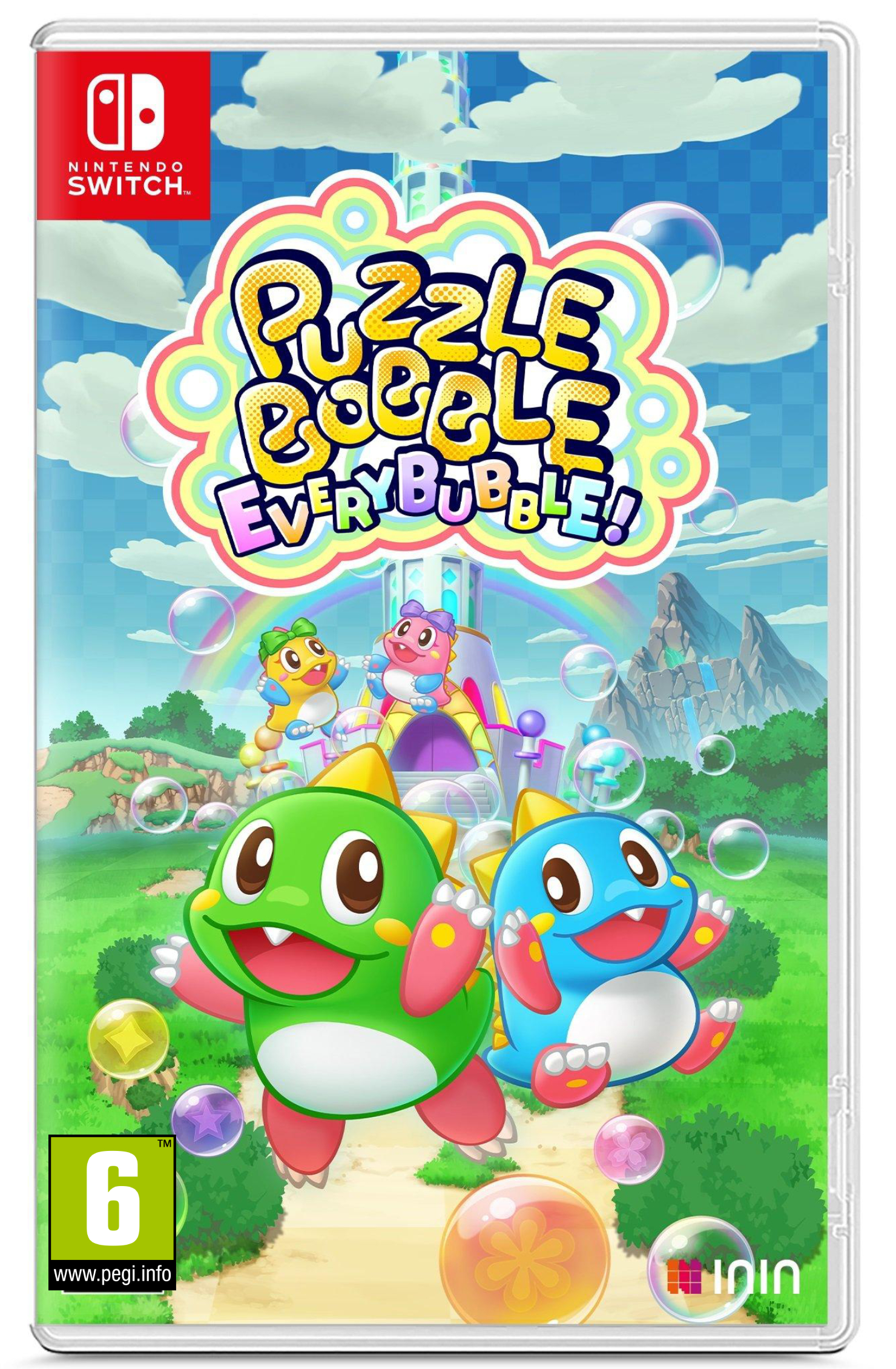 Puzzle Bobble Everybubble! Нинтендо Суич