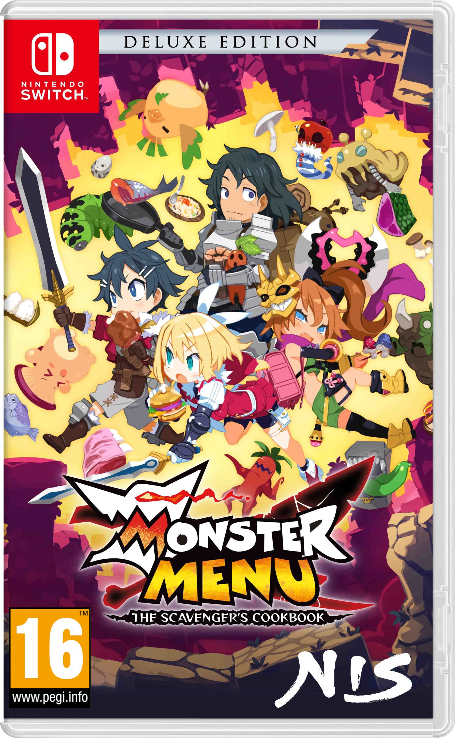 Monster Menu The Scavenger\'s Cookbook Deluxe Edition Нинтендо Суич