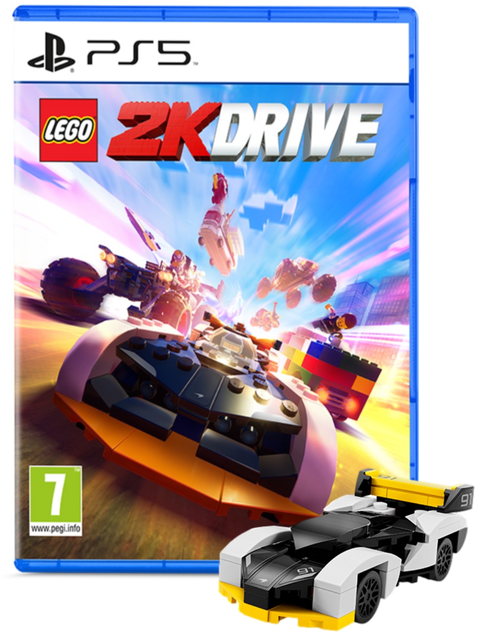 Lego 2K Drive & MCLaren Toy Плейстейшън 5