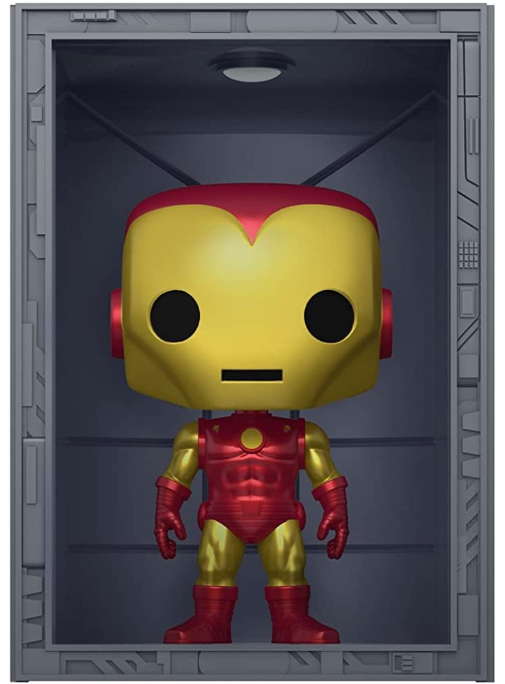 Pop Deluxe Marvel Hall of Armor Iron Man Model 4 Metallic