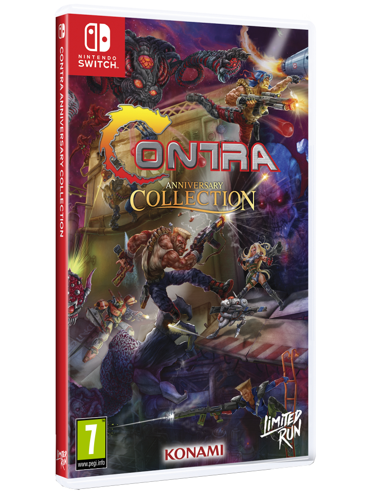 Contra Anniversary Collection Нинтендо Суич