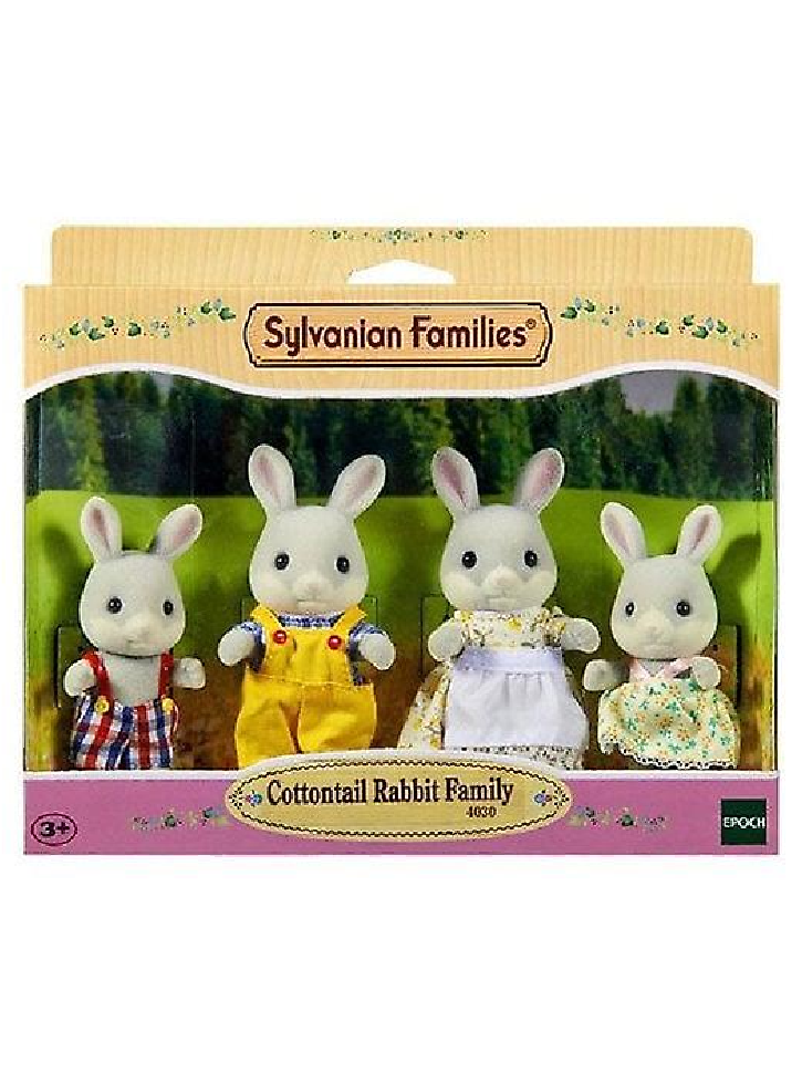 Sylvanian Families Cottontail Rabbit Family 4030