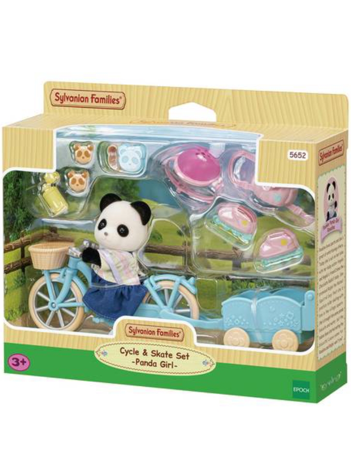 Set Sylvanian Families Cycle & Skate Panda Girl (5652)