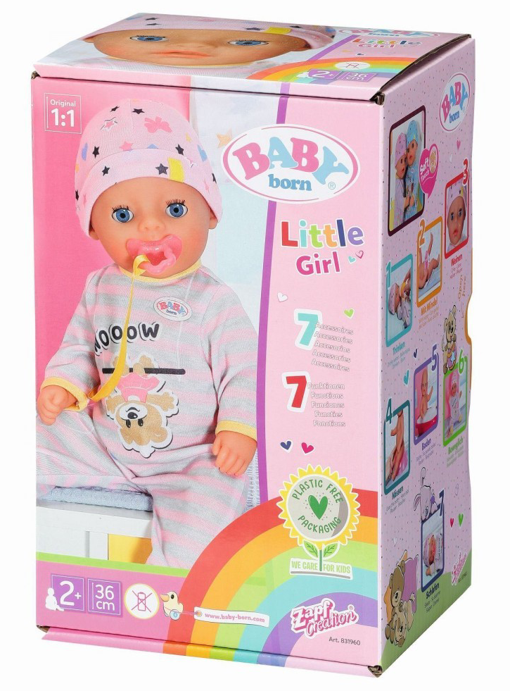 Papusa Baby Born Soft Touch Little Girl 36cm 831960