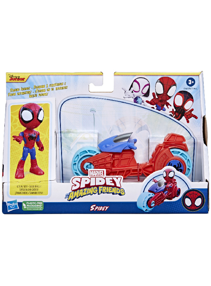 Spidey And His Amazing Friends Spidey Motorcycle (F7459)