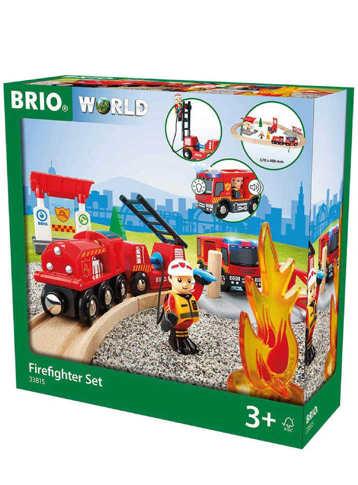 Set Brio World Firefighter (33815)