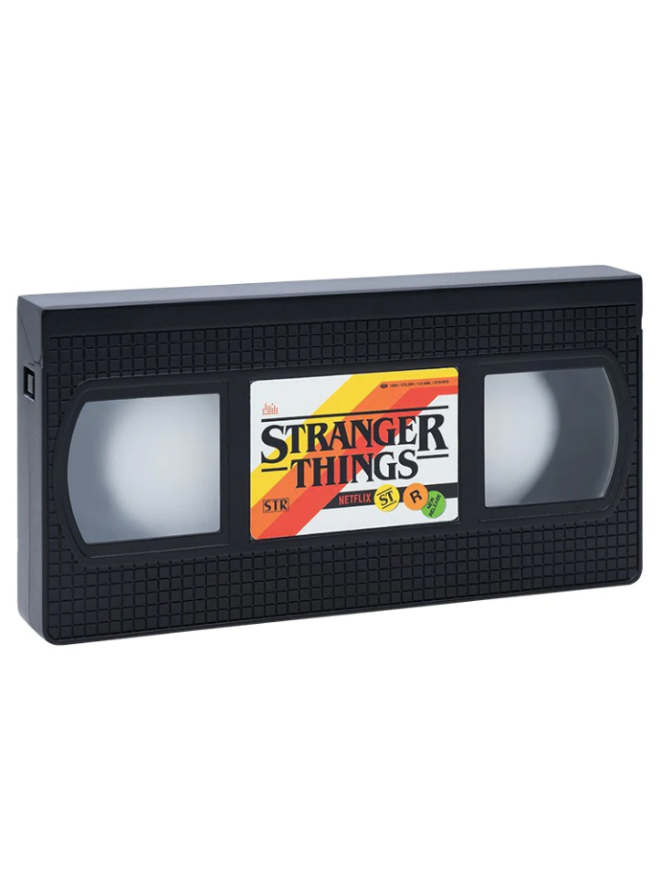 Lampa Stranger Things Vhs Logo
