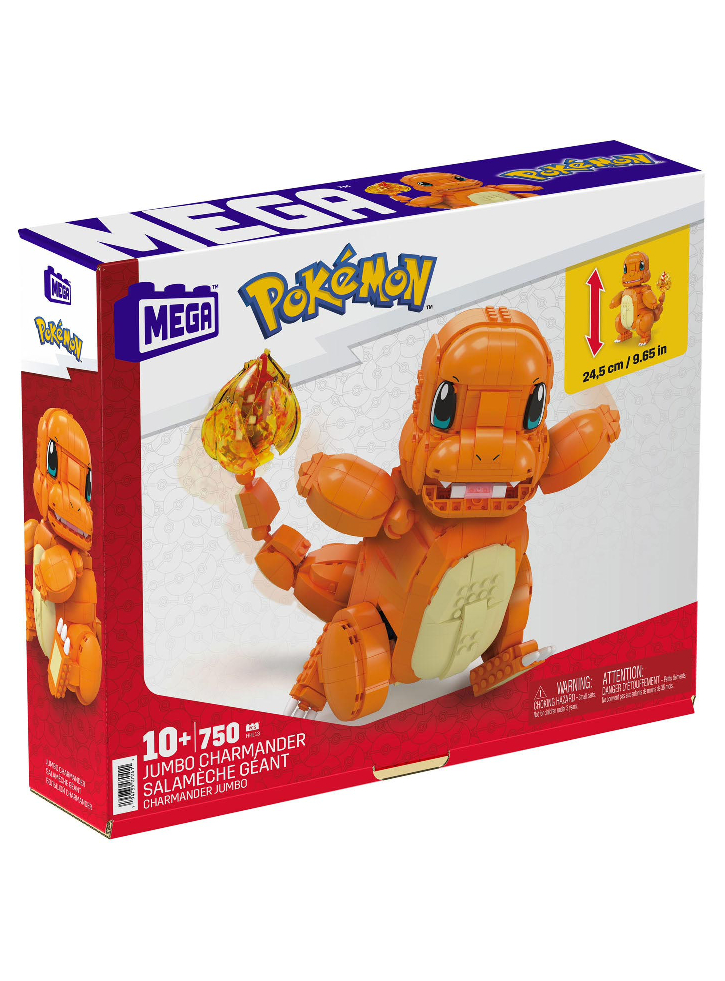 MEGA Pokemon Build & Show Jumbo Charmander (HHL13)