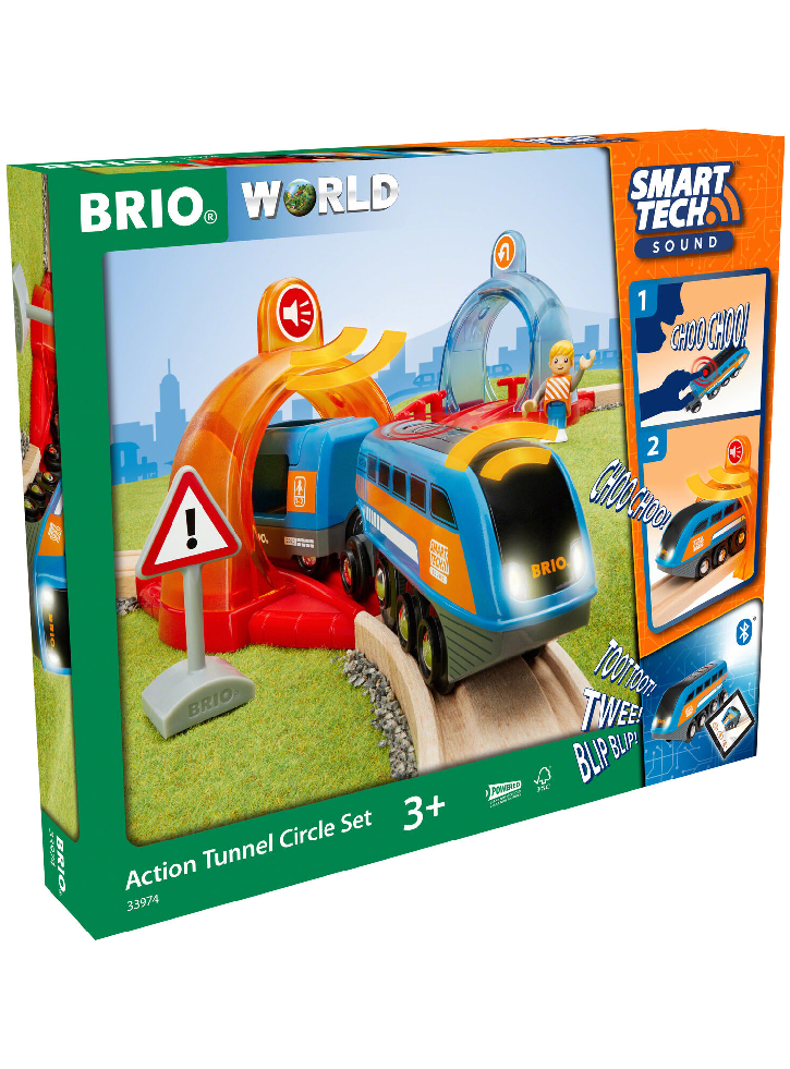 Set BRIO Smart Tech Sound Action Tunnel Circle(33974)