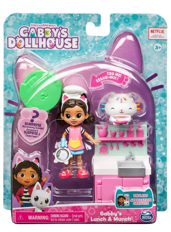 Papusa Gabbys Dollhouse Gabbys Lunch Munch (20133230)