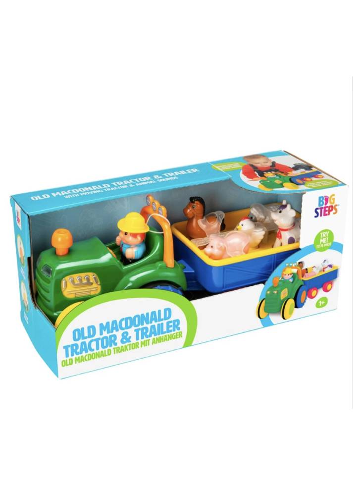 Tractor Happy Baby Farm with Trailer (502038)