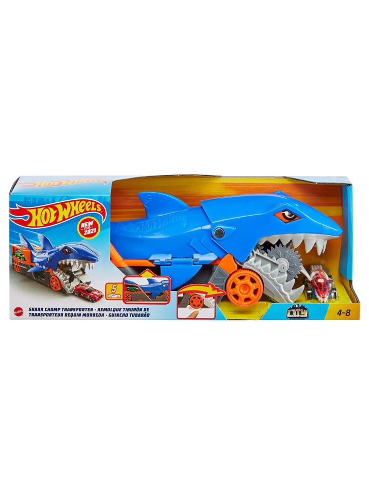 Hot Wheels CityShark Chomp Transporter (GVG36)