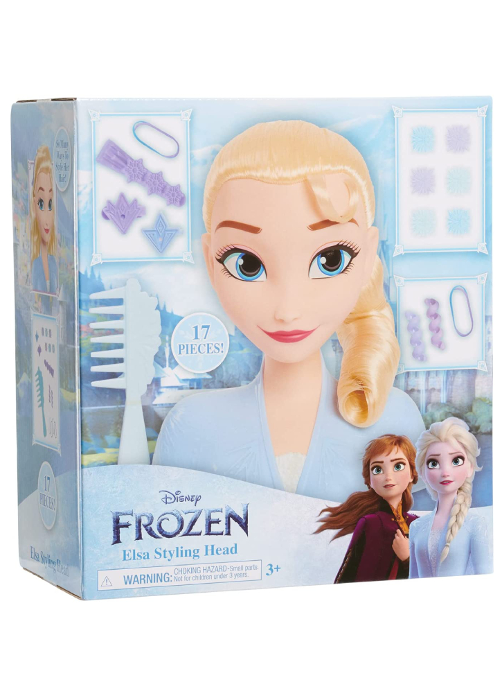 Papusa Disney Frozen 2 Basic Elsa Styling Head (77-32805)