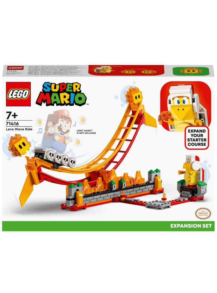 LEGO Super Mario Lava Wave Ride Expansion (71416)