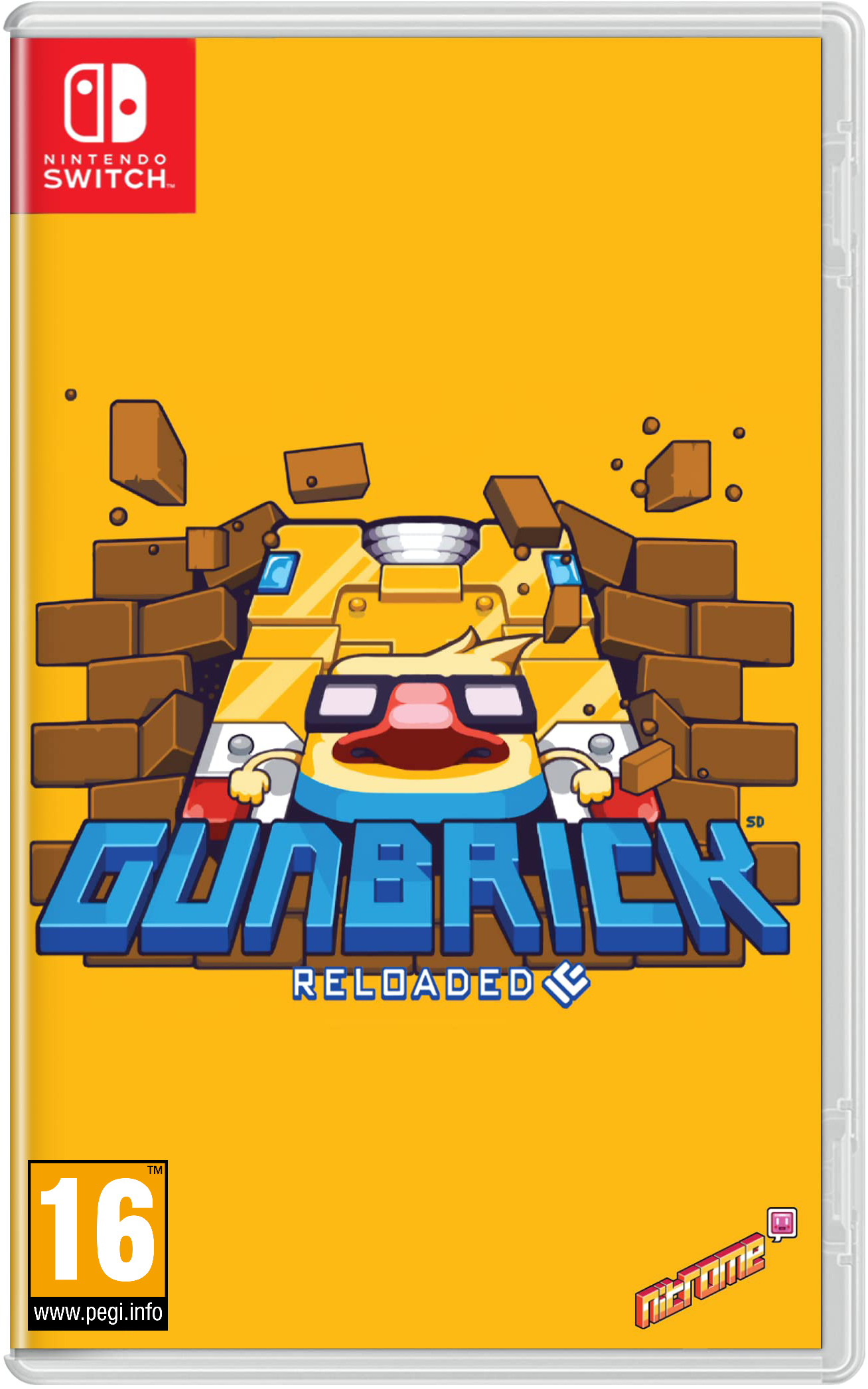Gunbrick Reloaded Нинтендо Суич