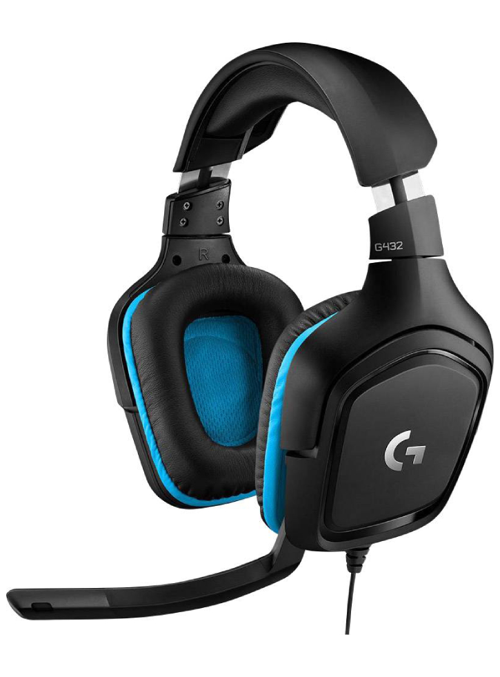 Casti Logitech G432 7.1 Surround Sound Wired - PC