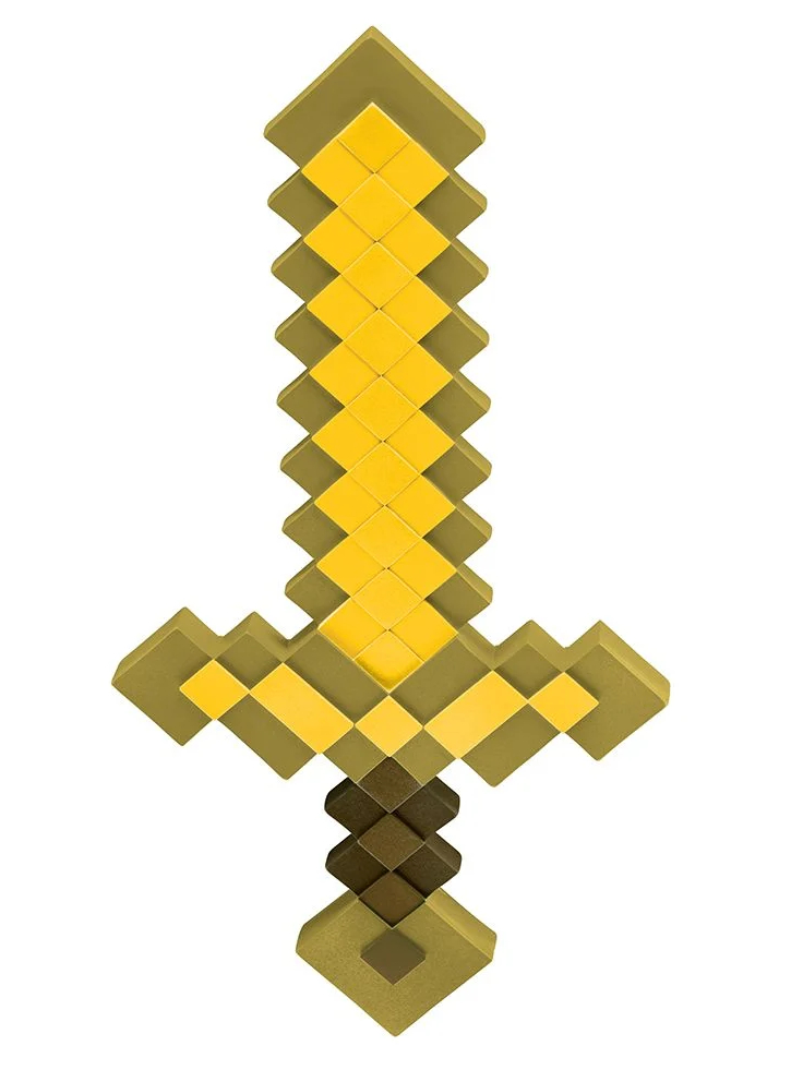 Arma Disguise Minecraft Gold Sword (112309)