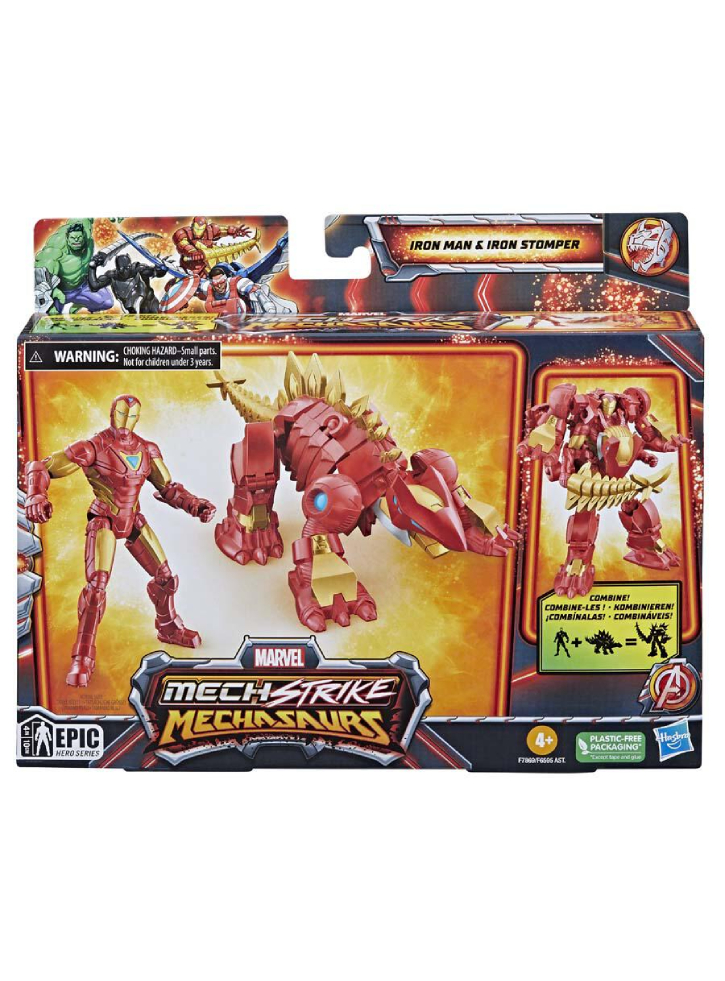 Mech Strike Mechasaurus Iron Man Iron Stomper (F7869)