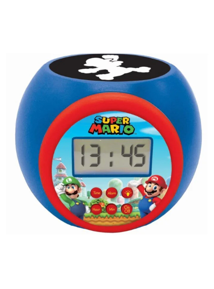 Super Mario Projector Alarm Clock (rl977ni)