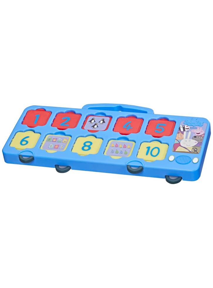 Autobuzul Peppa Pig Peppa 1-2-3 (F6411)