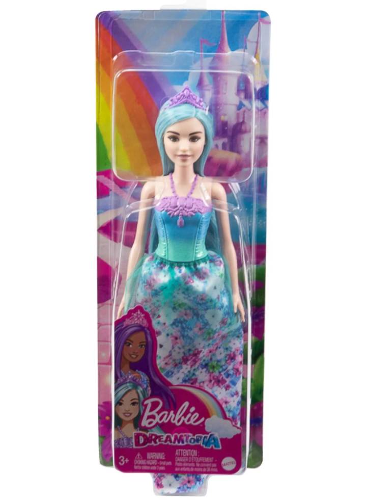 Papusa Barbie Dreamtopia Princess with Blue Hair (HGR16)