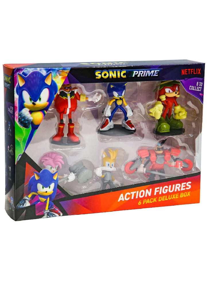 Sonic Articulated Action 7.5cm Deluxe Box S1 Random SON6070