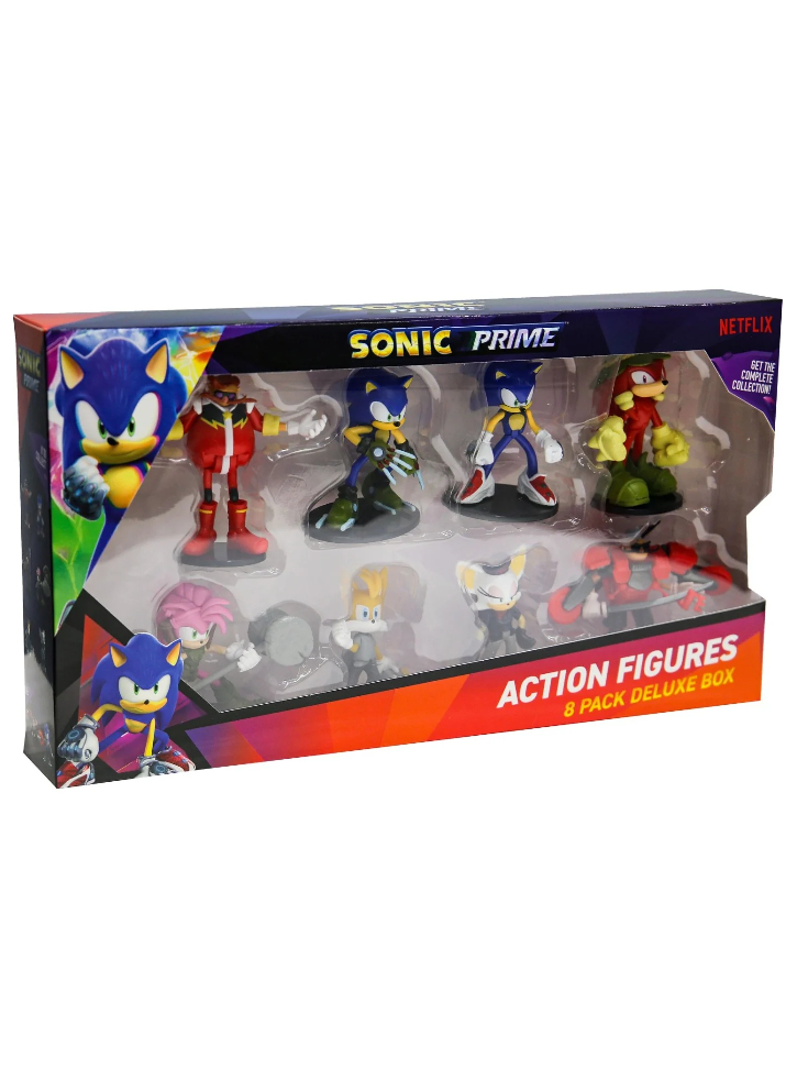 Sonic Articulated Action 7.5cm Deluxe Box S1 SON6080