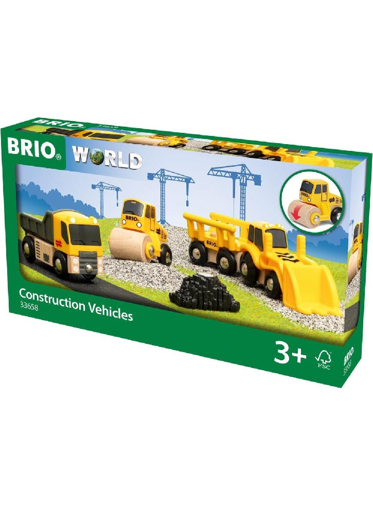 Set BRIO Construction Vehicles (33658)