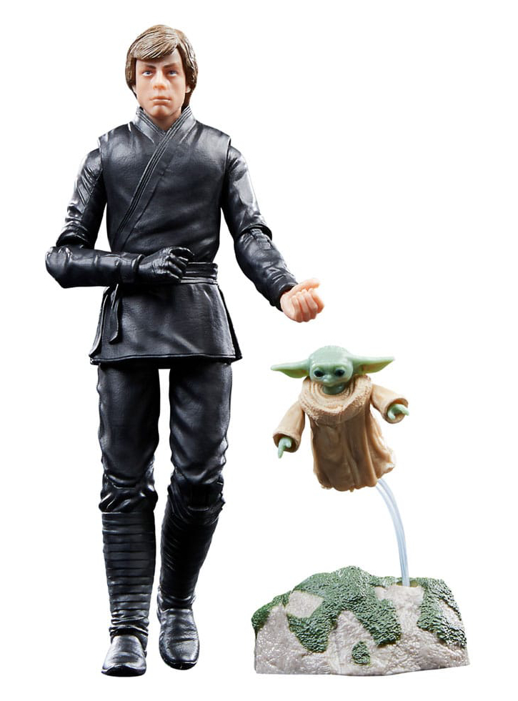 Star Wars The Black Series The Book of Boba Fett Luke Skywalker Grogu 15cm