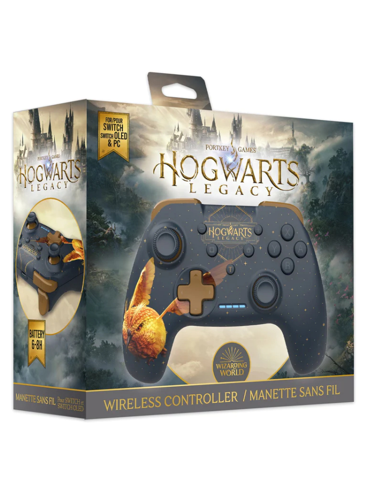 Controller Harry Potter Wireless Hogwarts Legacy Golden Snitch - Nintendo Switch