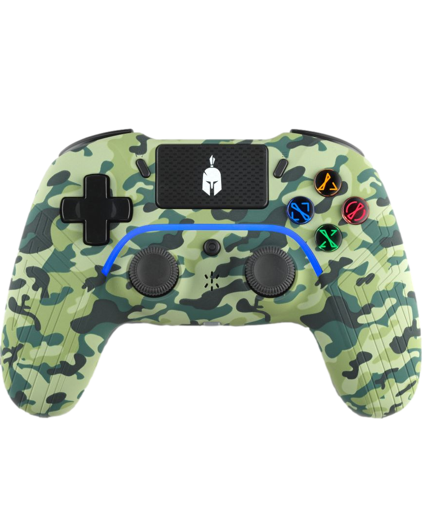 Controller Spartan Gear Aspis 4 Wired Wireless Green Camo