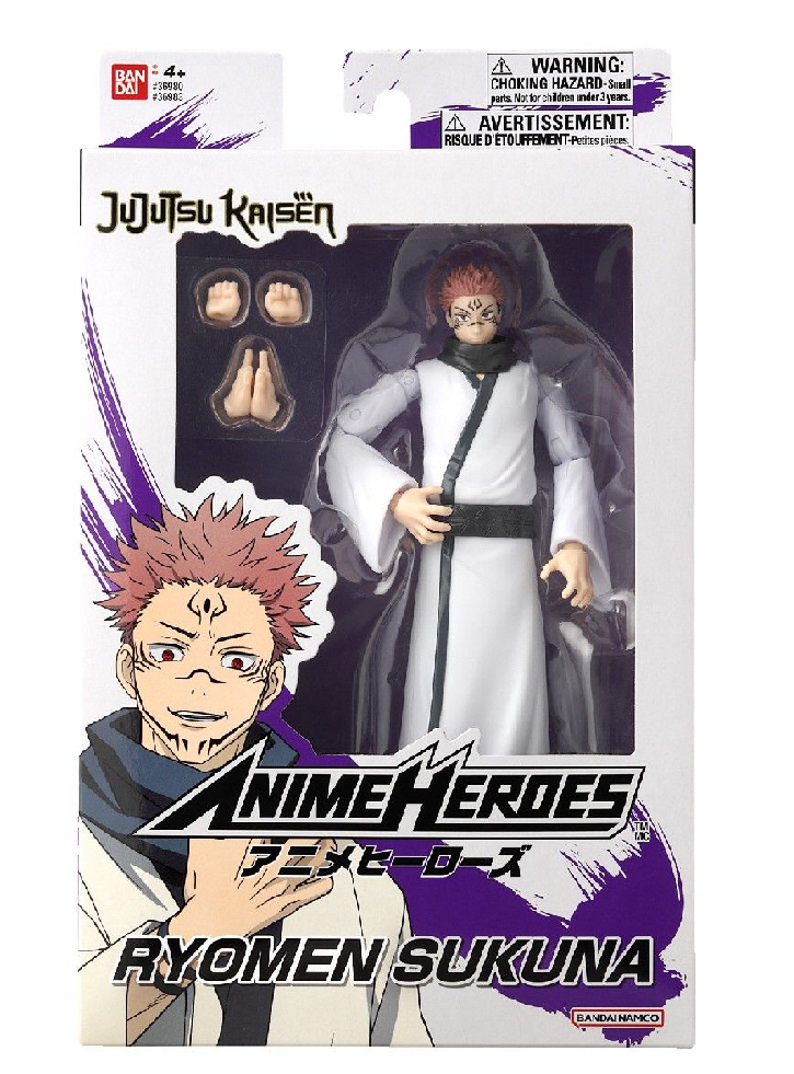 Bandai Anime Heroes Jujutsu Kaisen Sukuna Ryomen 17cm