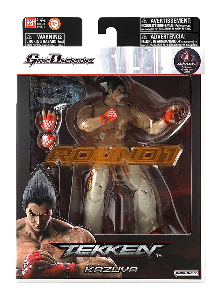 Bandai Game Dimensions Kazuya Mishima 17cm