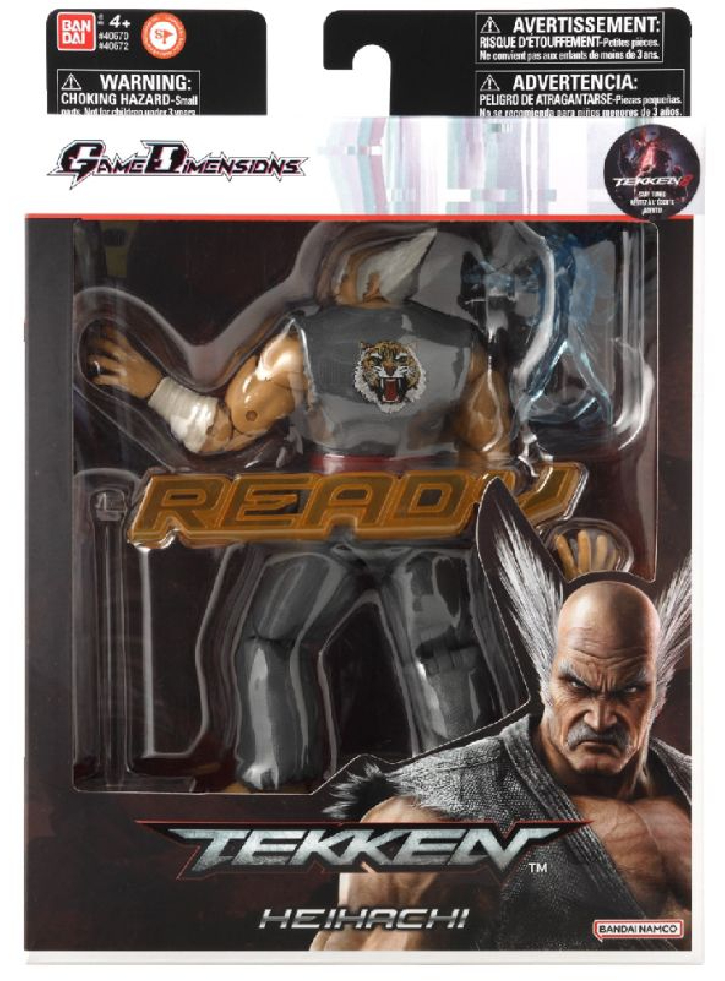 Bandai Game Dimensions Heihachi Mishima 17cm