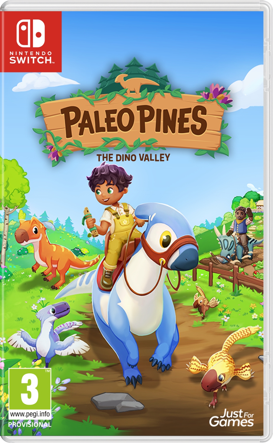 Paleo Pines The Dino Valley Нинтендо Суич