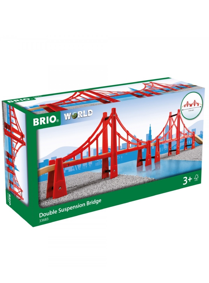 BRIO Double Suspension Bridge (33683)