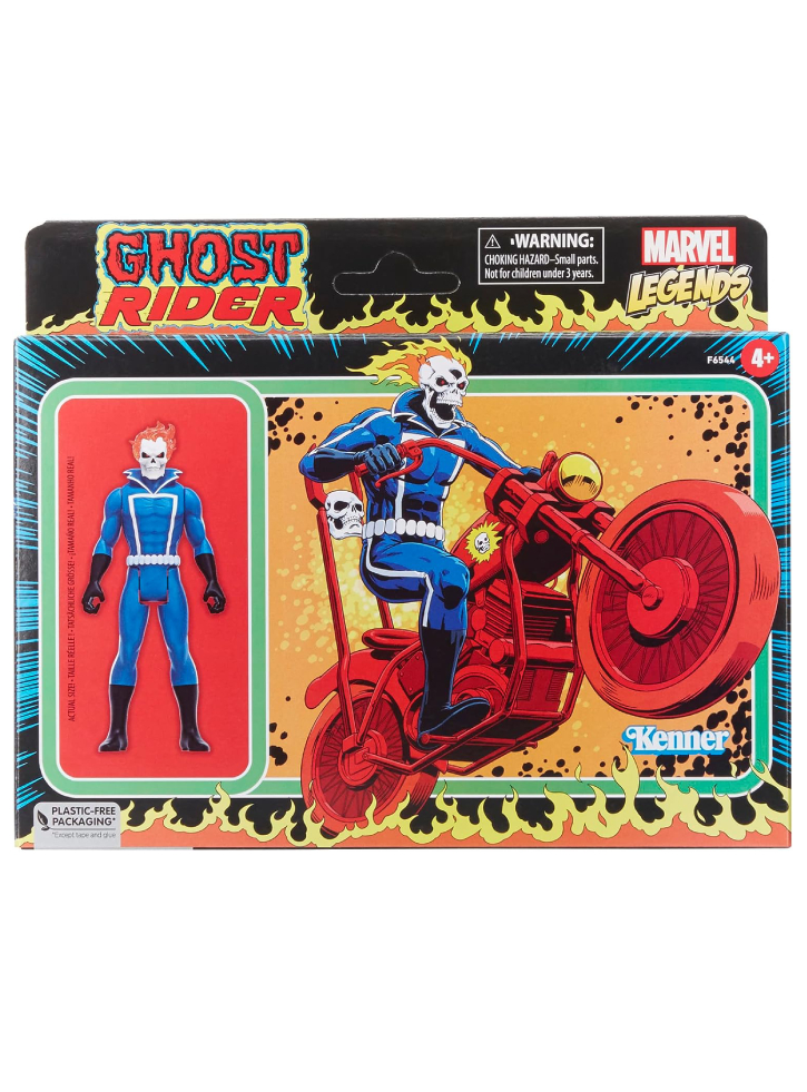 Marvel Legends Retro Collection Vehicle Ghost Rider 10cm F6544