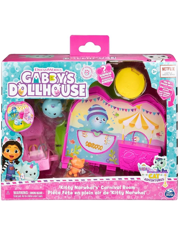 Set Gabby\'s Dollhouse Deluxe Room Carnival (6067728)