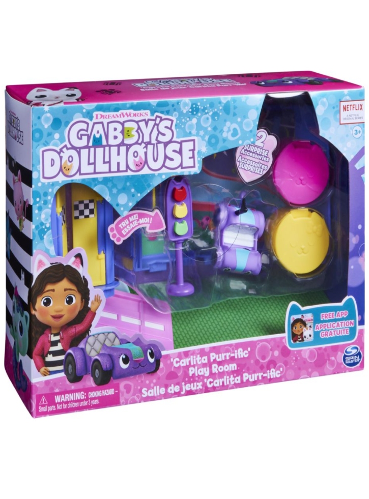 Set Gabby\'s Dollhouse Deluxe Room Play Room (6064149)