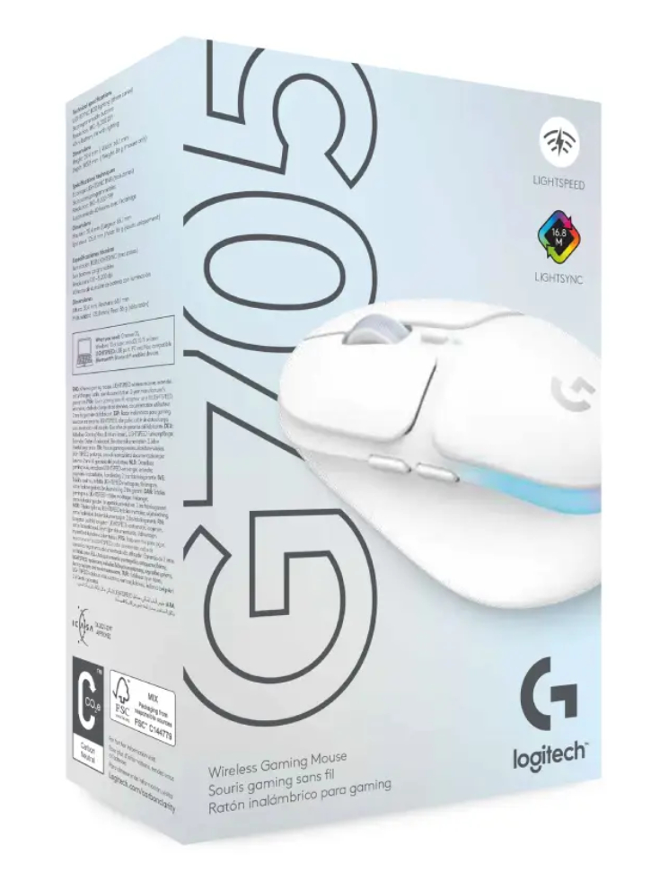 Mouse Logitech G705 Wireless Off White