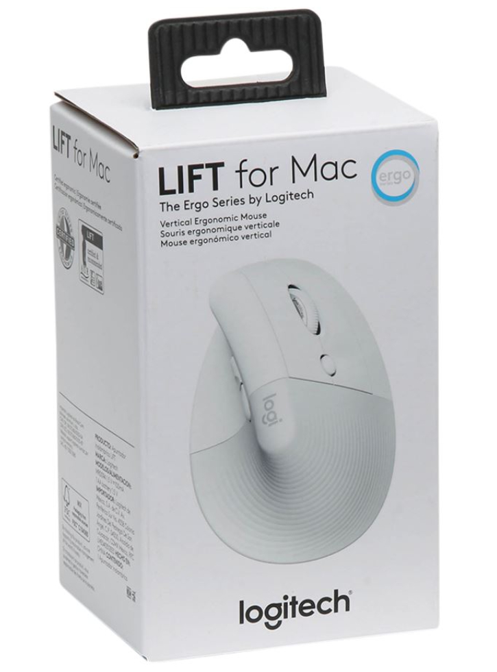 Mouse Logitech Lift Ergo Off White/Pale Grey