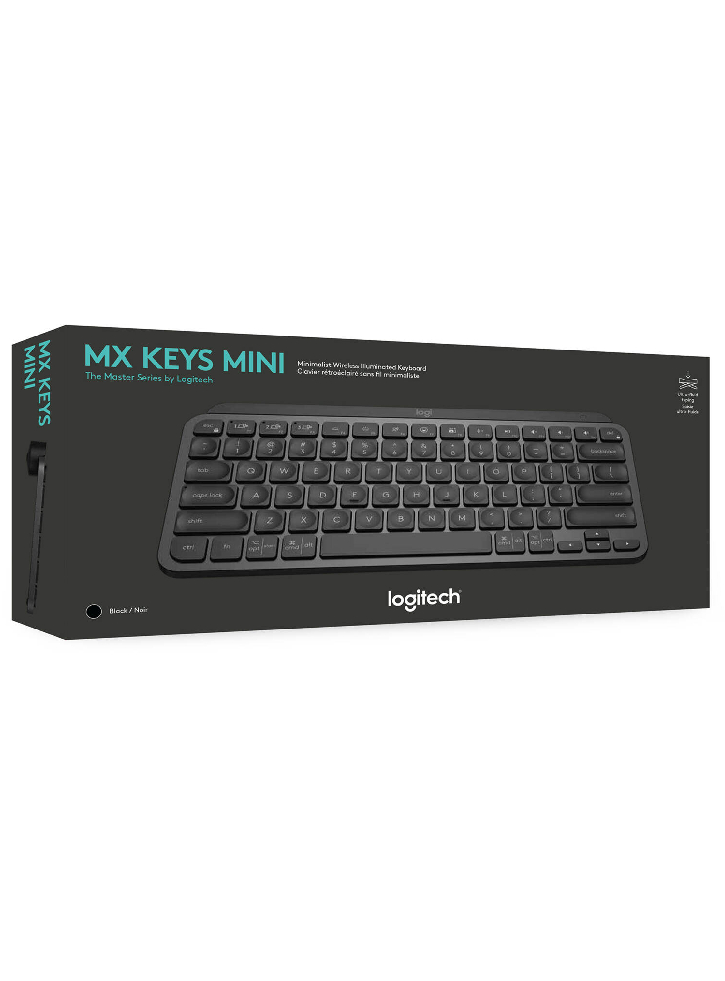 Keyboard Logitech Mx Keys Mini Minimalist Wireless Illuminated Nordic Layout