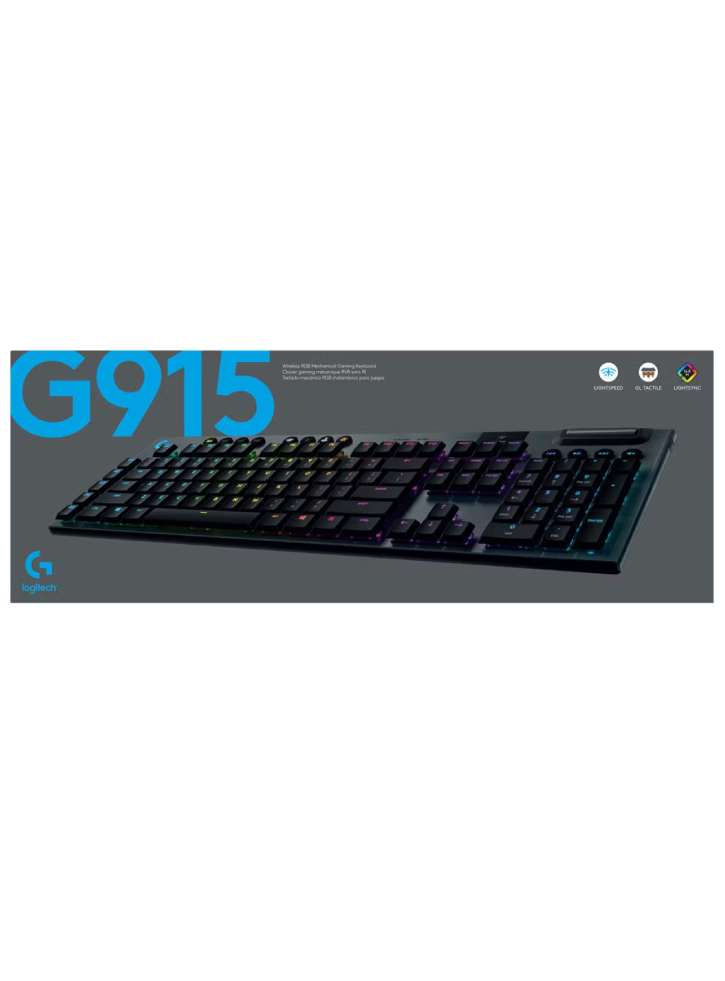 Tastatura Logitech G915 Lightspeed Wireless RGB Mechanical