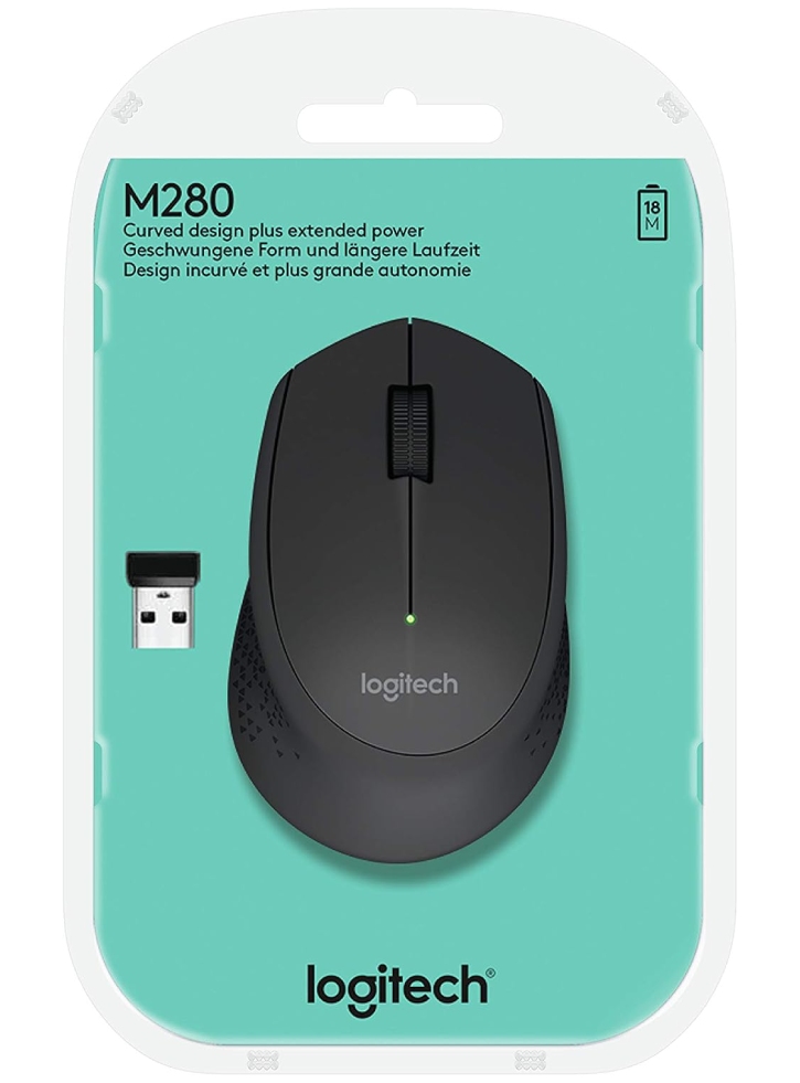 Mouse Logitech Wireless M280 Black