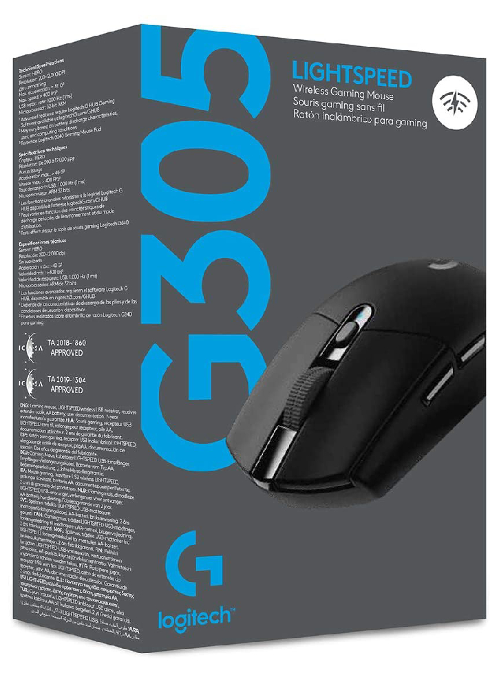 Mouse Logitech G305 Wireless Black